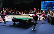 Бильярдный стол для русской пирамиды Weekend "Turnus" 12 футов, борта дуб (махагон)