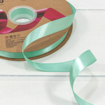 Лента Атласная 1,5см х 110м Полиэстер класс А (Бирюзовый)