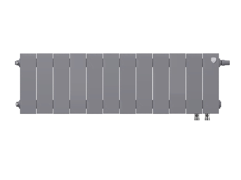 Радиатор Royal Thermo PianoForte 200 /Silver Satin - 12 секц. VDR