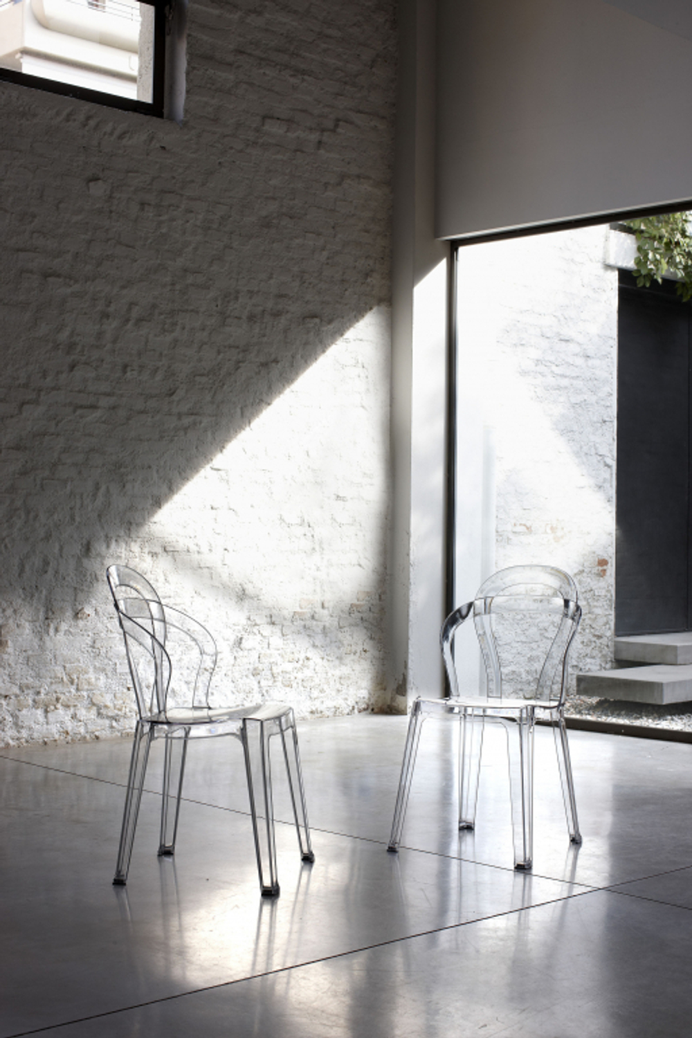 Стул прозрачный Scab Design Titi, прозрачный