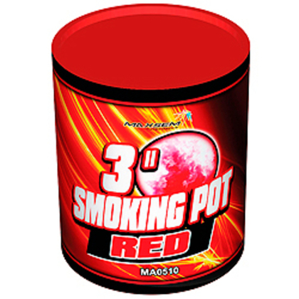 Цветной-дым,SMOKING-POT-RED (60 сек)