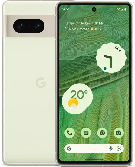 Смартфон Google Pixel 7 8/256ГБ USA, Dual: nano SIM + eSIM, желто-зеленый