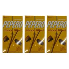 Соломка шоколадная Lotte Pepero Choco filled 45 г, 3 шт
