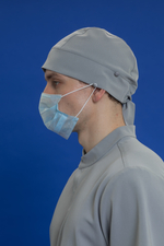 Шапочка с фиксаторами мужская