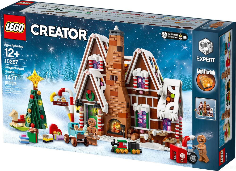 LEGO Creator: Пряничный домик 10267 — Gingerbread House — Лего Креатор Создатель