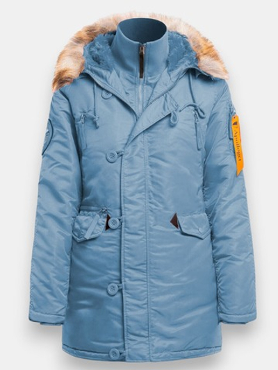 Куртка Аляска Женская - Apolloget Alaska Wmn (голубая - light blue)
