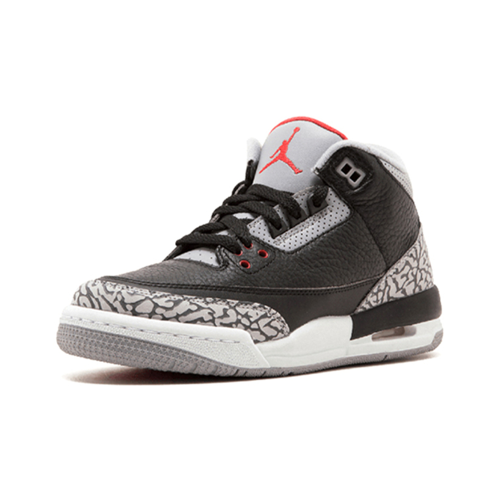 Кроссовки Air Jordan 3 Retro OG BG Black Cement 2018