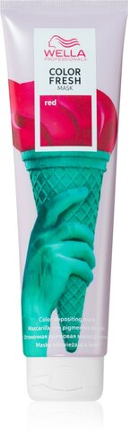 Wella Professionals Color Fresh - интенсивно окрашивающая маска /  Red   / GTIN 3614229718843