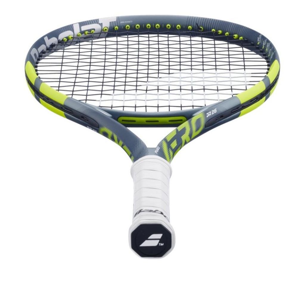 Ракетка детская Babolat Pure Aero Junior 26 Gen-9 - metallic dark forest/yellow