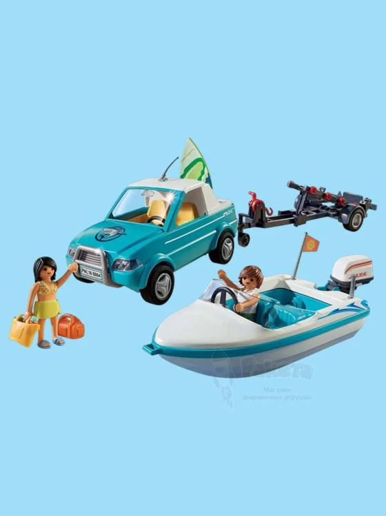 Набор Пикап для серферов с катером Playmobil 71589