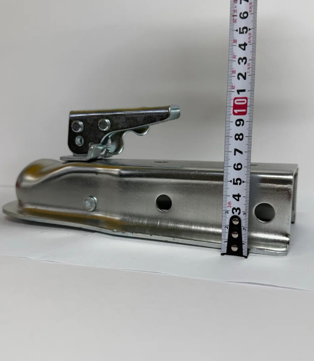 Замок сцепной на прицеп для фаркопа квадрат 65 мм 1587 кг, под шар 2 дюйма (~50.8 мм) (1 шт.) -