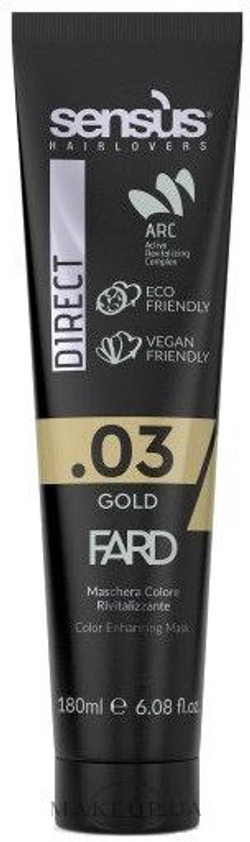 Кондиционер тонирующий FARD .03 Бежевый 200мл SENS.US
