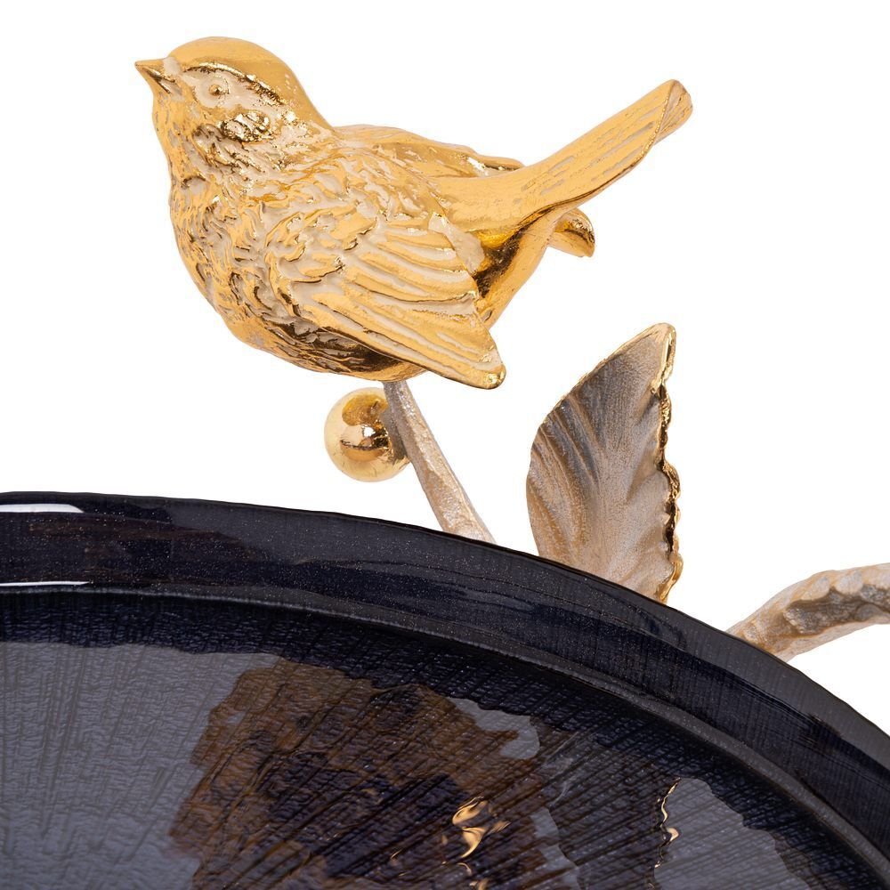 Фруктовница-конфетница Терра (поднос) Айвори Синий