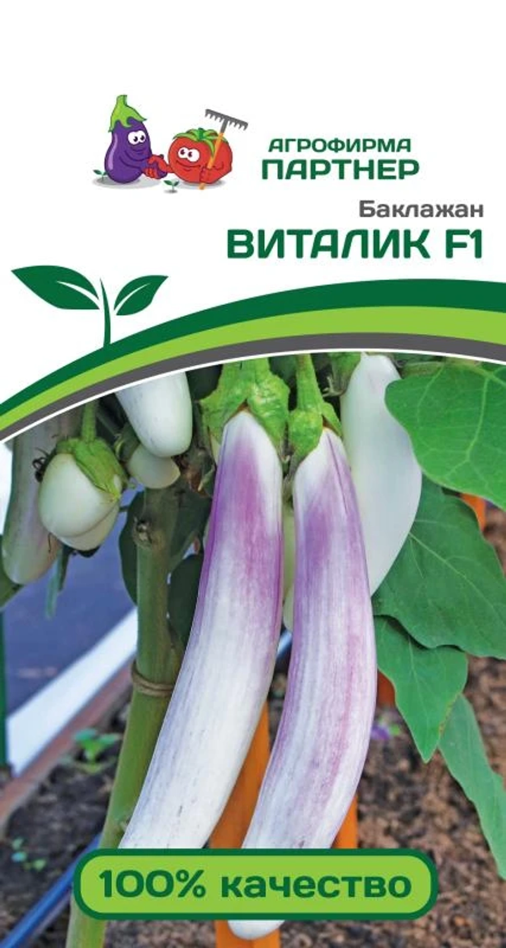 БАКЛАЖАН ВИТАЛИК (ПАРТНЕР) 4шт.