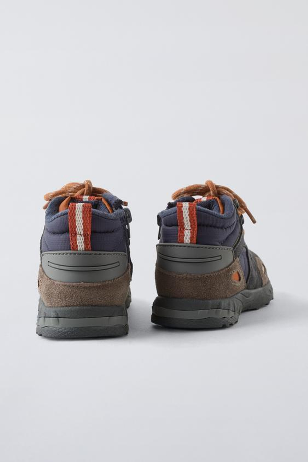 ZARA БОТИНКИ-ХАЙКЕРЫ, СИНИЙ