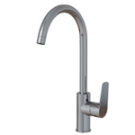 Смеситель для кухни 35k MIXLINE ML14-032 высокий излив б/отв боковая п/гайку (без подводки)