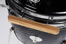 Керамический угольный гриль Monolith Classic Pro 2.0 Black, 43 см, чёрный, с ножками и столиками