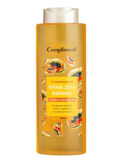 Compliment Пена для ванны Питание и увлажнение Ухаживающая