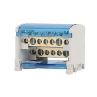 Шина на DIN-рейку в корпусе (кросс-модуль) ШНК 2х7 L+PEN IEK