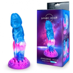 Фантастический фаллоимитатор MAGIC HERO 200 мм (Цвет: разноцветный)