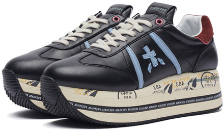 Premiata Beth 5348 черные с голубым