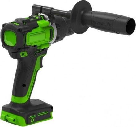 Дрель-шуруповерт аккумуляторная GREENWORKS GD24DD140, бесщеточная ударная без АКБ и ЗУ 3707607
