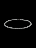 Бусы из кошачьего глаза kgbu002-bel8