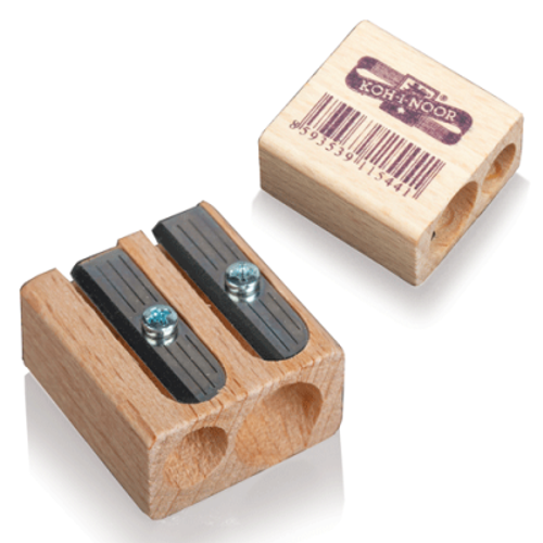 Точилка деревянная Koh-I-Noor, 2 отверстия
