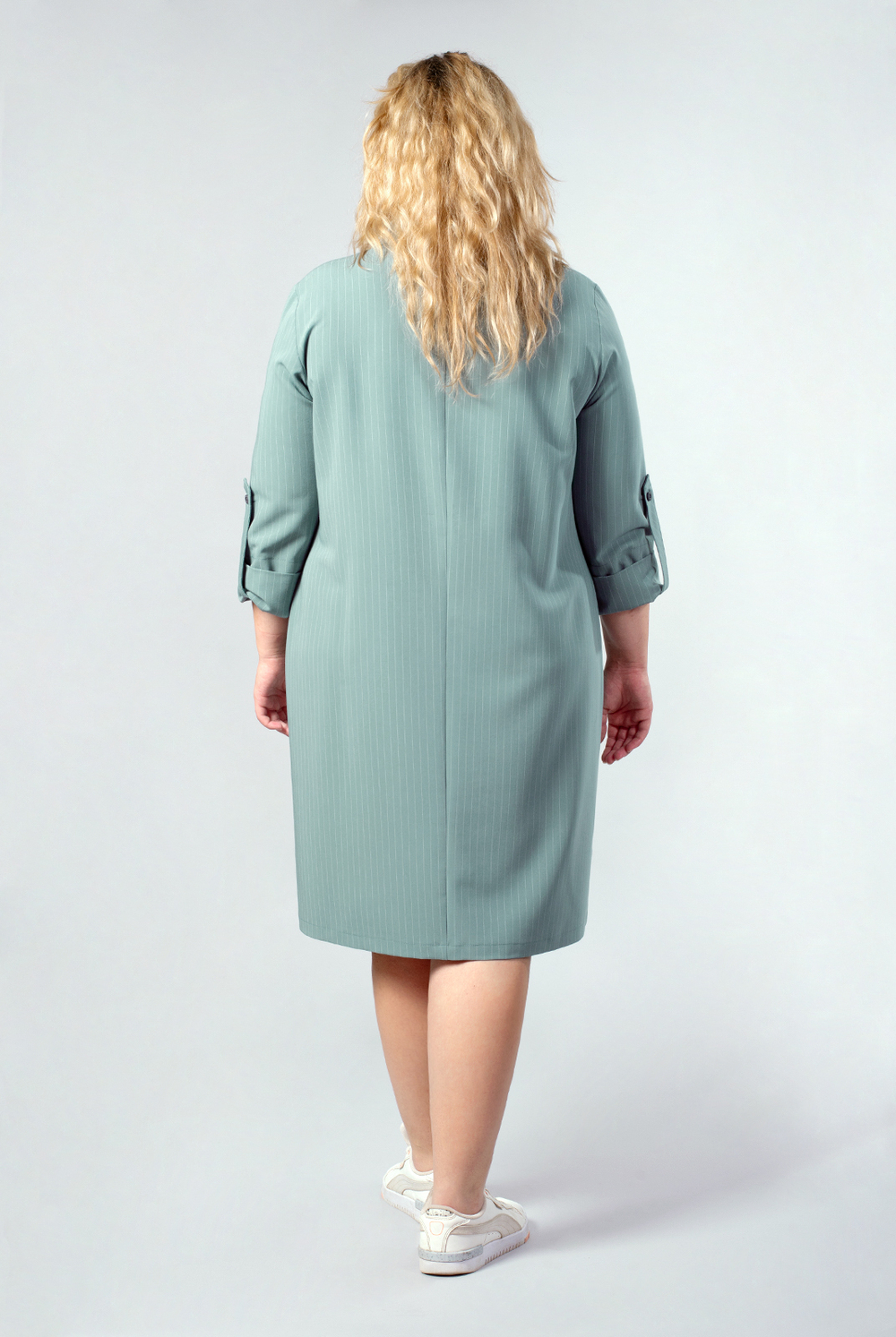 Платье-рубашка 1976ЛПА, полоска #135Пм241976ЛПА