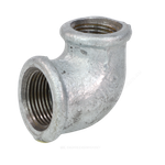 Угольник переходной чугун оц Ду 20х15 (3/4"х1/2") ВР/ВР Fittex