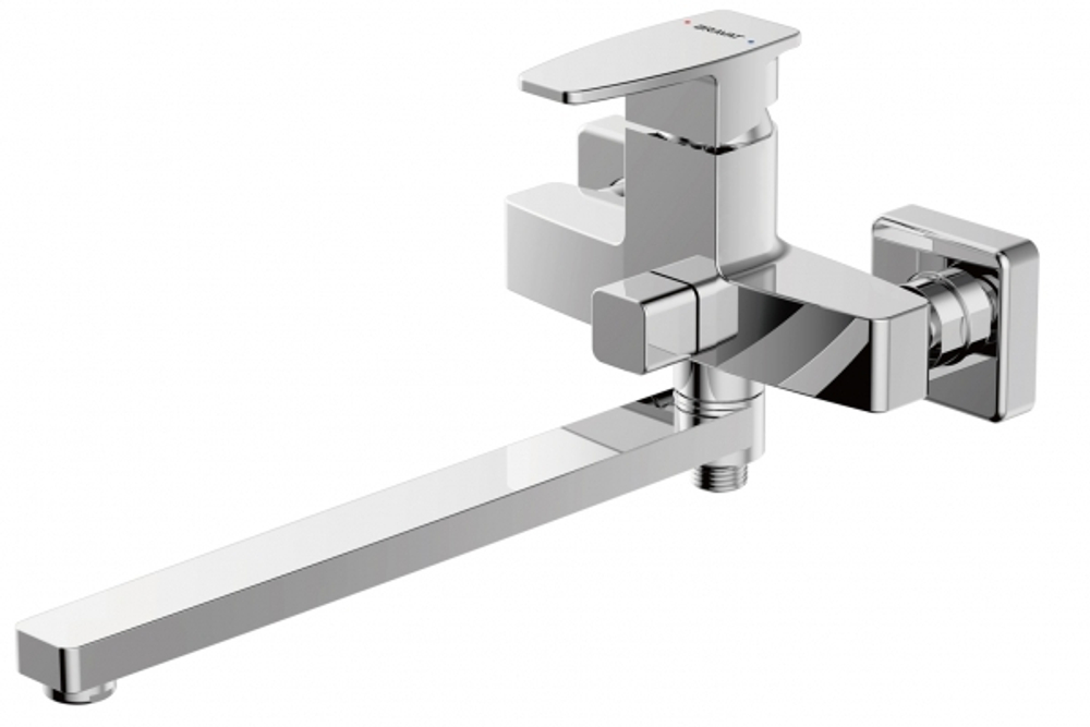 Смеситель для ванны c длинным изливом Bravat Riffle (F672106C-L)