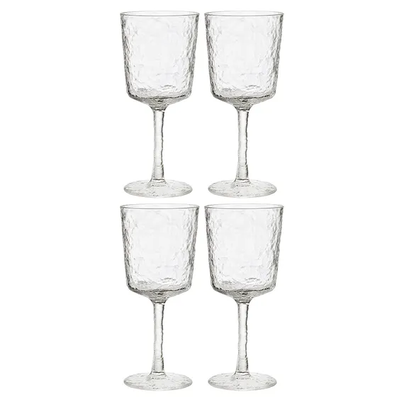 Набор из 4 бокалов для вина Arctic, 360 мл, прозрачный