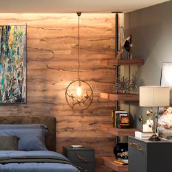 Люстра Терра Бронза