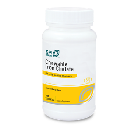 Chewable Iron Chelate 100 таблеток Klaire Labs / SFI Health