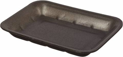 Лоток вспененный Е25 180х135х25 720шт черный