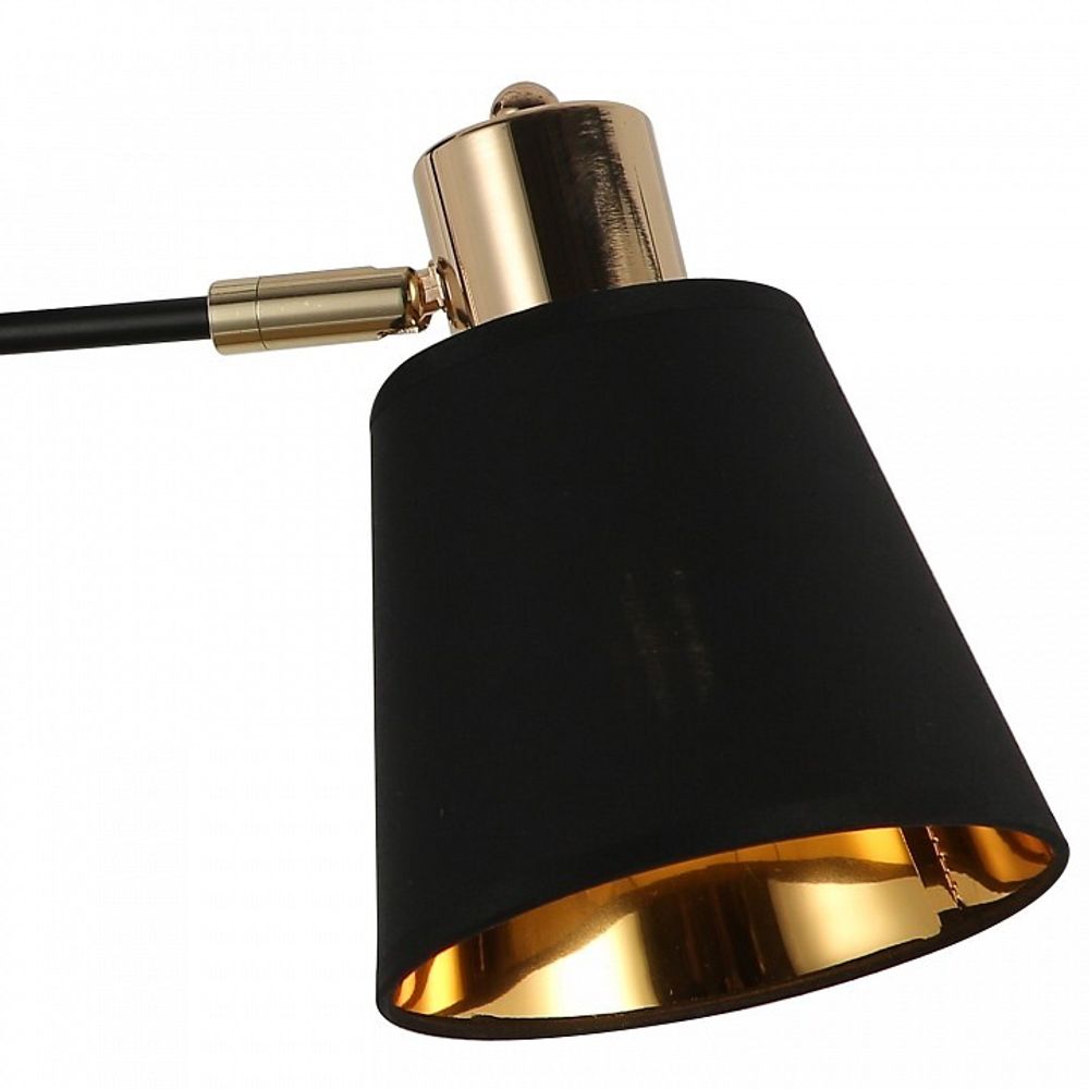 Светильник на штанге ILLUMICO Abelie IL6116-2COU-79 BK GD Abelie