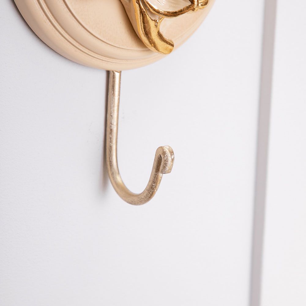 Настенный крючок Орхидея Айвори