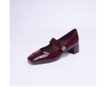 5107-687-311D bordo-25L Женские туфли деми
