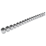 Набор инструментов, 1/4", 1/2", Cr-V, S2, усиленный кейс, 119 предметов Stels