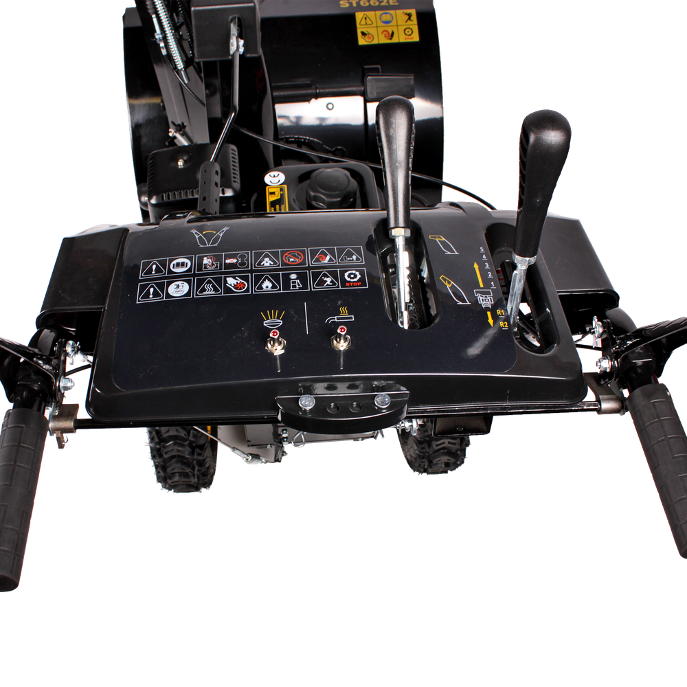 Снегоуборщик бензо Champion ST662E (6,5л.с,61см,80,5кг) эл.старт, обогрев