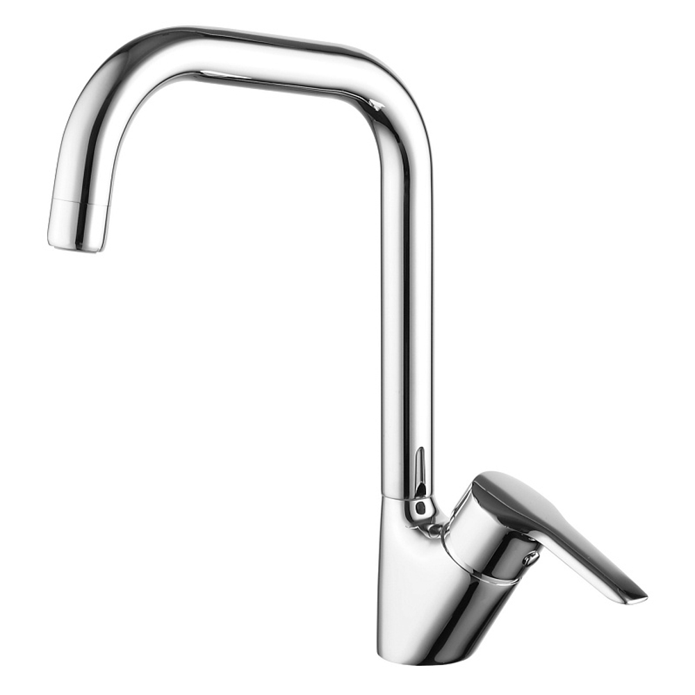 Смеситель для кухни Azario керамический картридж, хром (AZ-HU245904)