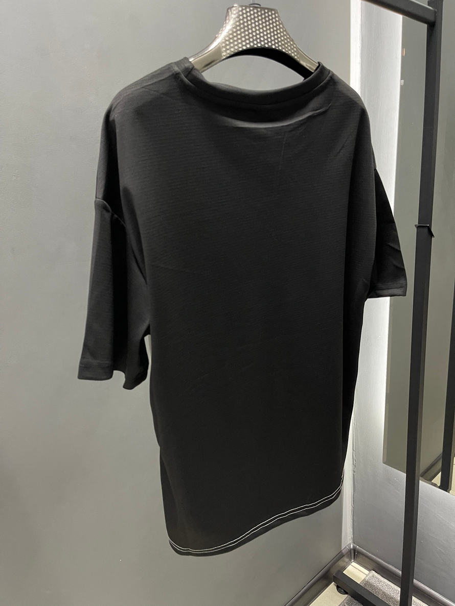 Майка Ellesse Oversize #630 (бел.-черн.)