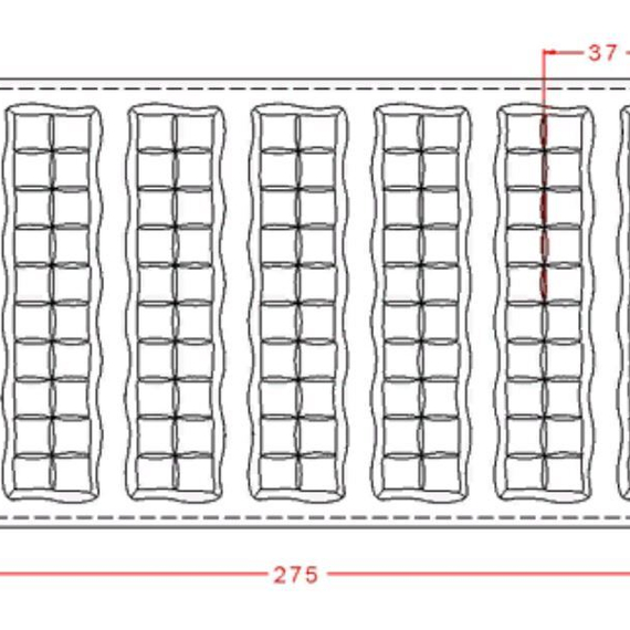 311 | Форма для шоколадных батончиков (275*135 мм)