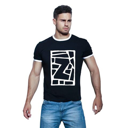 Футболка мужская черная с принтом Scandaloso 0102349m-EP