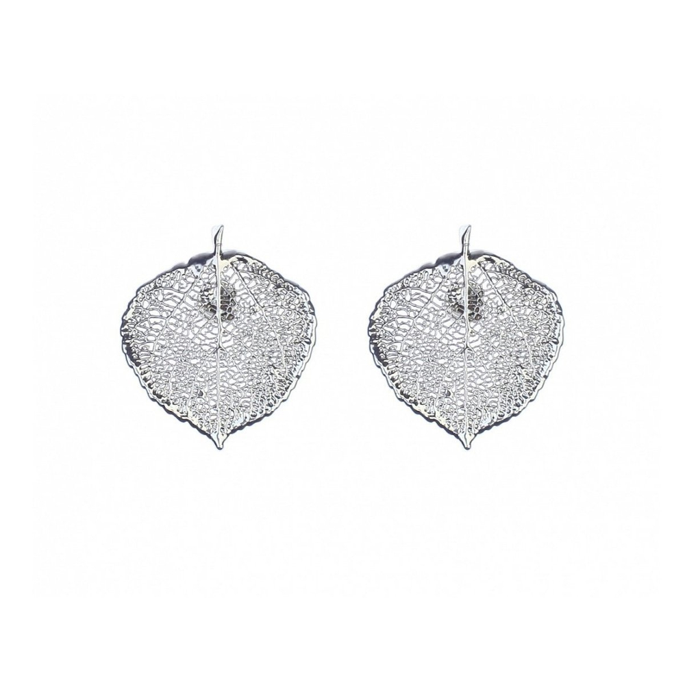 Пусеты листья Ester Bijoux Осина LF30C-S BW