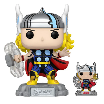 Фигурка Funko POP! Bobble Marvel Avengers 60th Comic Thor w/Pin (Exc) (1190) 69061