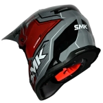 Шлем SMK ALLTERRA MAVERIX, цвет серый/красный (2XL)