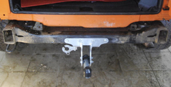 Фаркоп оцинкованный Galia J008A для Jeep Wrangler JK 2007-(паспорт и сертификат в комплекте)(без электрики)