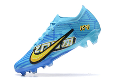 Бутсы Nike Zoom Mercurial Vapor 15 Elite KM FG (Голубой)