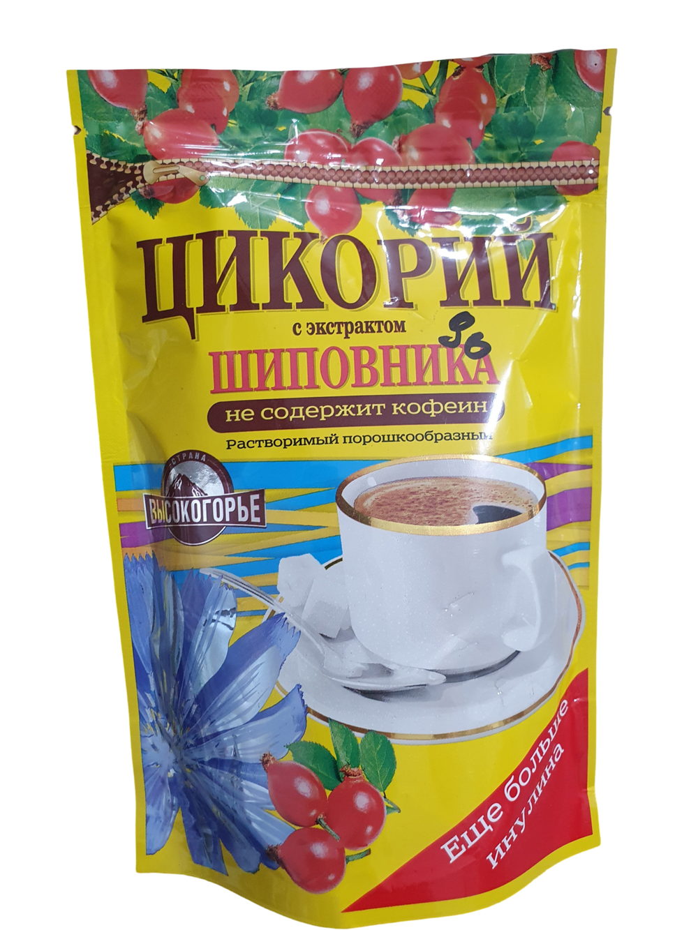 Цикорий растворимый порошкообразный с экстрактом Шиповник "Страна Высокогорье"